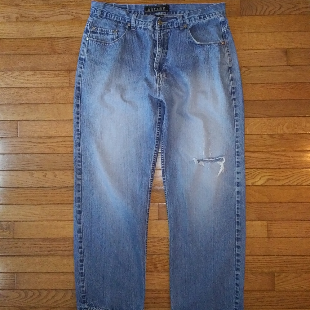 ⭐Mens Embroidered Fashion Jeans